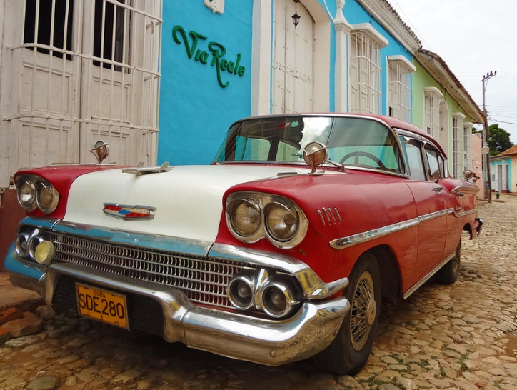 Cuba hemingway car