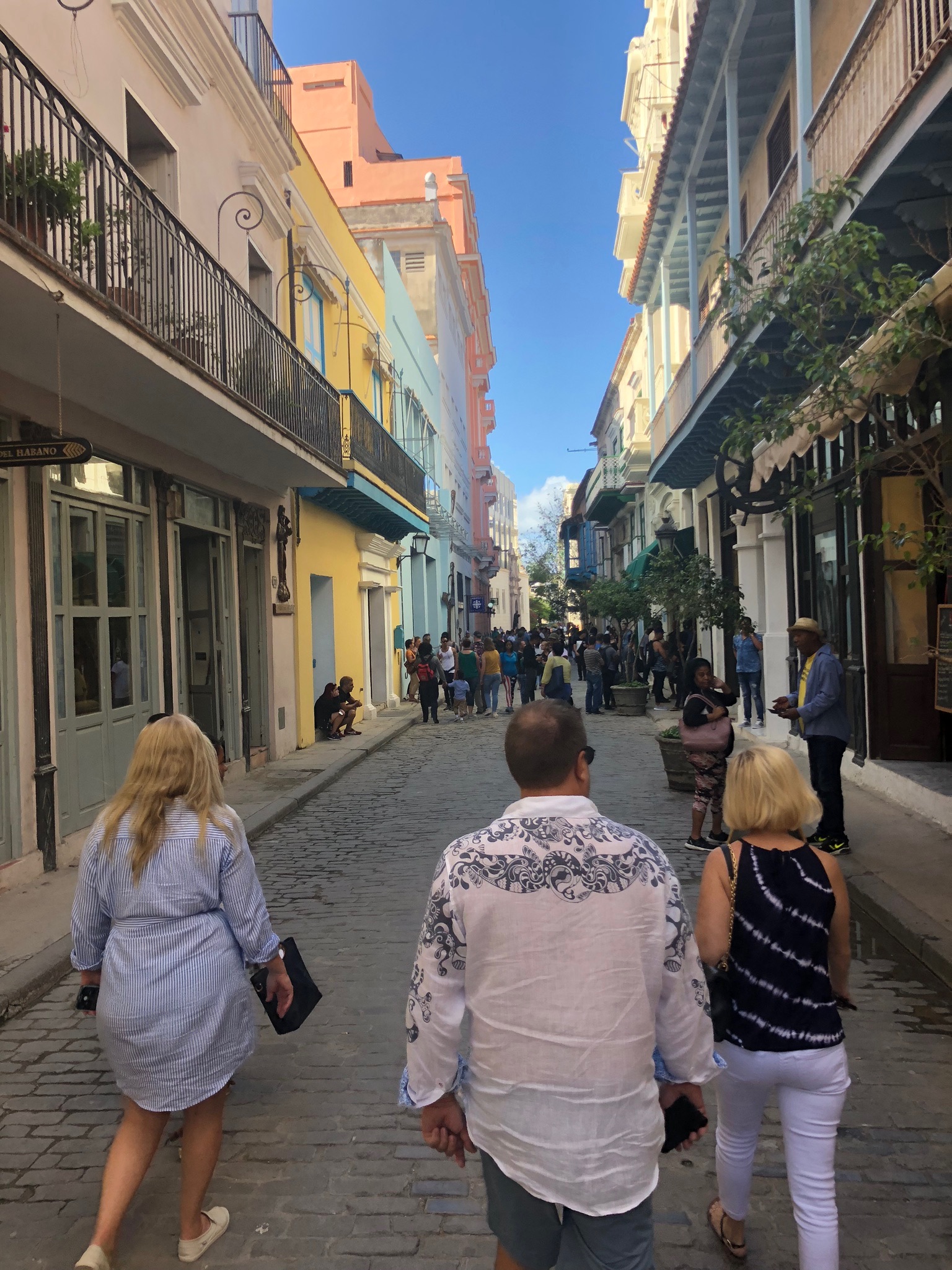 THIRDHOME Members touring the streets of Havana, Cuba
