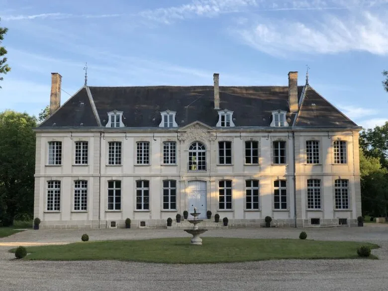 Karl Lagerfeld's Château d'Isle-sur-Marne exterior shot